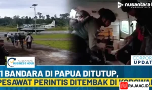 Bandara Ditutup di Papua