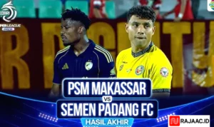 Hasil Super League Semen Padang