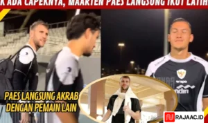 Maarten Paes Latihan Perdana