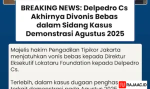 Delpedro Bebas Dakwaan