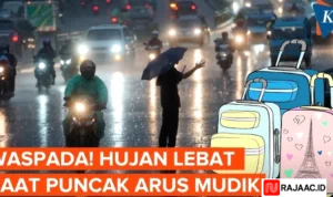 Hujan Lebat Saat Lebaran