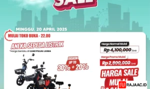 Sepeda Listrik Diskon Transmart