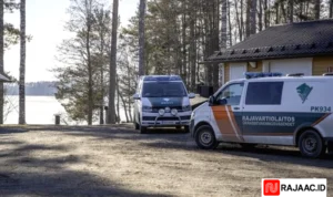 Drone Ukraina di Danau Pyhajarvi