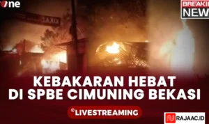 Kebakaran SPBE Cimuning Bekasi